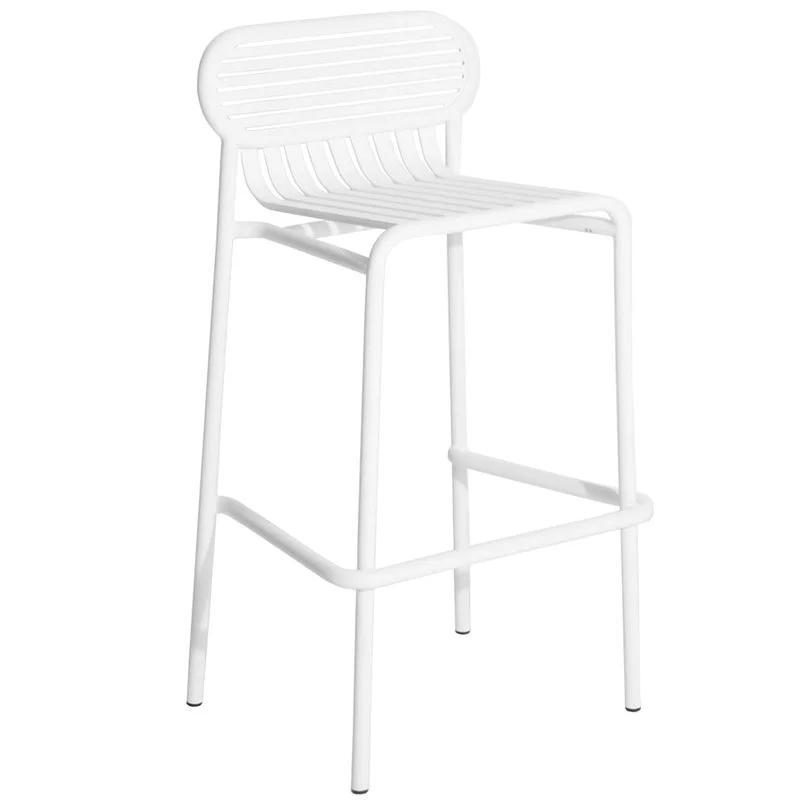 Petite Friture Week-end High Stool, White 3 Petite Friture Week-end High Stool, White