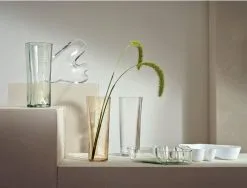 Iittala Aalto Bowl, 262 X 50 Mm, White -Fredericia Sales 1066200 iittalaemea 05 iittala alvar aalto collection bowl 262x50mm clear 1937