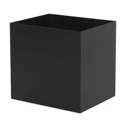 Ferm LIVING Plant Box Pot, Square, Black