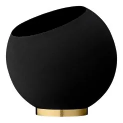 AYTM Globe Flower Pot, XL, Black