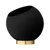 AYTM Globe Flower Pot, M, Black -Fredericia Sales 111AYTM 19 TH