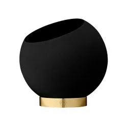 AYTM Globe Flower Pot, S, Black