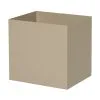 Ferm LIVING Plant Box Pot, Square, Cashmere 1 Ferm LIVING Plant Box Pot, Square, Cashmere -Fredericia Sales 1165FermLiving 19 TH
