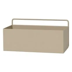 Ferm LIVING Wall Box, Rectangle, Cashmere