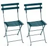 Fermob Bistro Metal Chair, 2 Pcs, Acapulco Blue 1 Fermob Bistro Metal Chair, 2 Pcs, Acapulco Blue -Fredericia Sales 116Fermob 19 TH