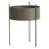 Woud Pidestall Planter, Large, Taupe -Fredericia Sales 11Woud AK