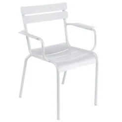 Fermob Luxembourg Armchair, Cotton White