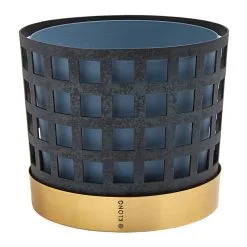 Klong Trio Flower Pot, Blue Square