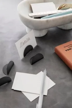 Ferm LIVING Alza Bowl, White Marble -Fredericia Sales 15 3168