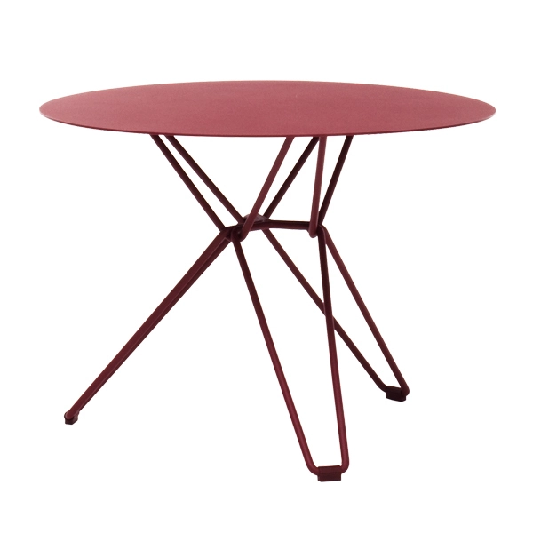 Massproductions Tio Table, 60 Cm, Low, Burgundy 3 Massproductions Tio Table, 60 Cm, Low, Burgundy