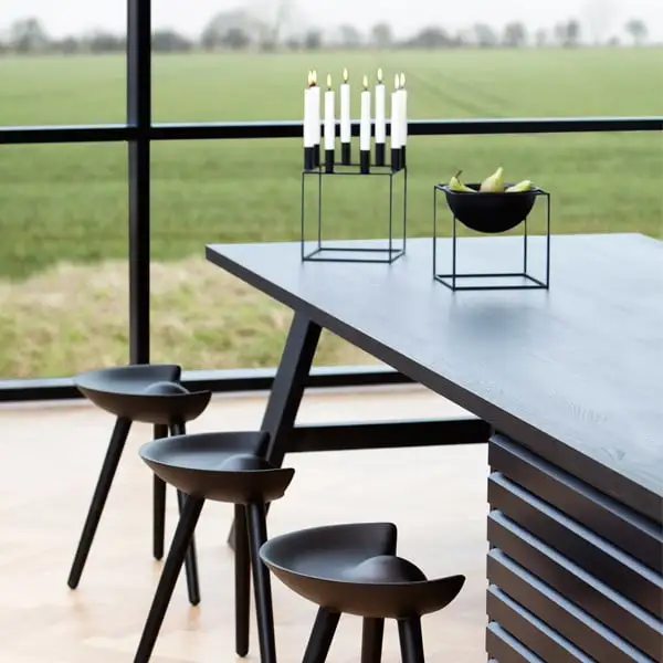 By Lassen Kubus Bowl, Large, Black 4 By Lassen Kubus Bowl, Large, Black - Image 2