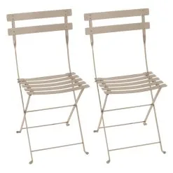 Fermob Bistro Metal Chair, 2 Pcs, Nutmeg