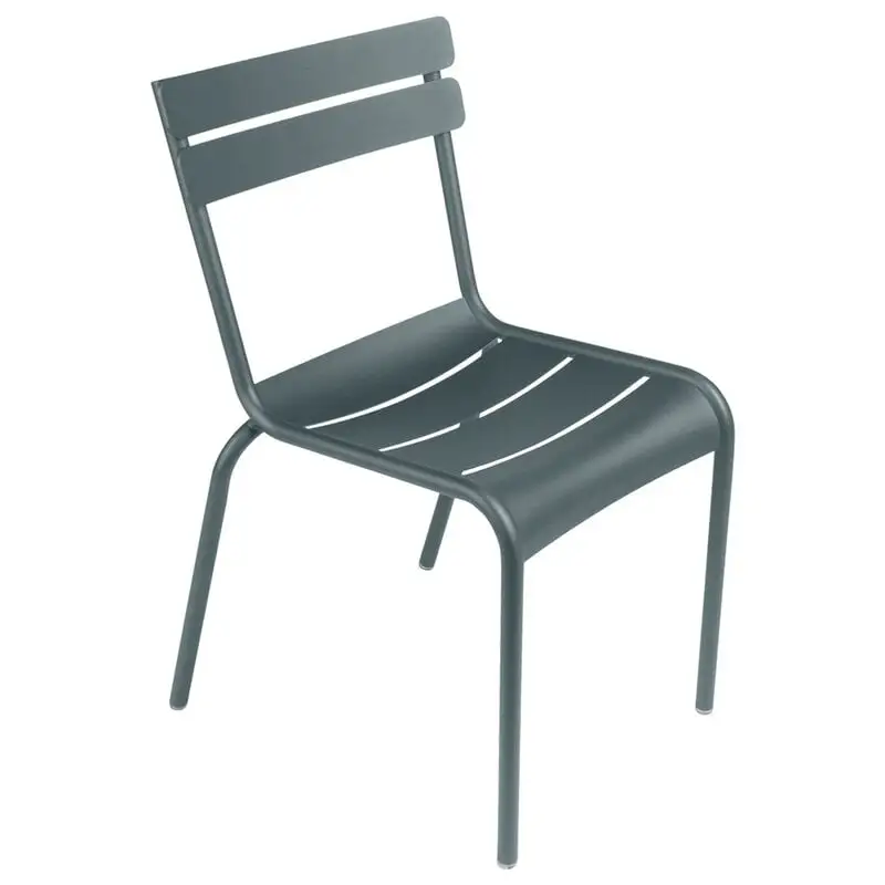 Fermob Luxembourg Chair, Storm Grey 3 Fermob Luxembourg Chair, Storm Grey