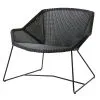 Cane-line Breeze Lounge Chair, Black 1 Cane-line Breeze Lounge Chair, Black -Fredericia Sales 201Cane line iso TH