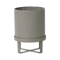 Ferm LIVING Bau Pot, Small, Warm Grey