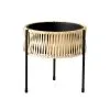 MENU Umanoff Planter, 27 Cm, Black - Rattan 1 MENU Umanoff Planter, 27 Cm, Black - Rattan -Fredericia Sales 206Menu AK