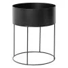 Ferm LIVING Plant Box, Round, Black -Fredericia Sales 2080FermLiving2018 TH