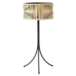 MENU Umanoff Planter, 69 Cm, Black - Rattan