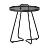 Cane-line On-the-move Table, XS, Black 2 Cane-line On-the-move Table, XS, Black -Fredericia Sales 212Cane line iso TH