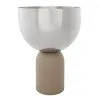 AYTM Torus Flowerpot, S, Silver - Taupe 2 AYTM Torus Flowerpot, S, Silver - Taupe -Fredericia Sales 222AYTM AK