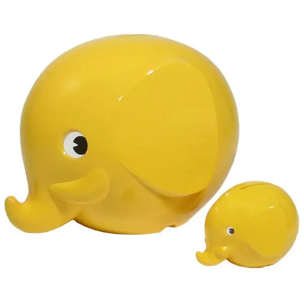 Palaset Maxi Elephant Moneybox, Green 5 Palaset Maxi Elephant Moneybox, Green - Image 3