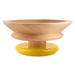 Alessi Sottsass Centrepiece, Yellow
