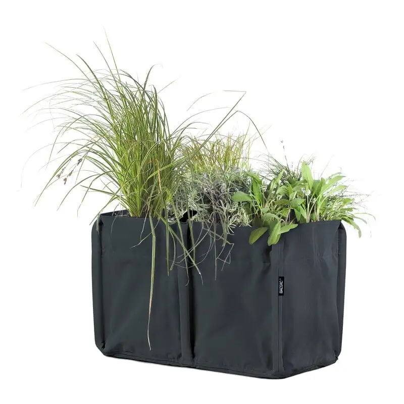 Bacsac Baclong 2 Fabric Planter, 70 L, Black Grey 4 Bacsac Baclong 2 Fabric Planter, 70 L, Black Grey - Image 2