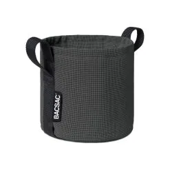 Bacsac Fabric Pot, 3 L, Black Grey