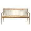 FDB Møbler M11 Sammen 3-seater Bench With Backrest -Fredericia Sales 30 FDBMobler 21 TH