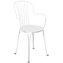 Fermob Opéra+ Armchair, Cotton White
