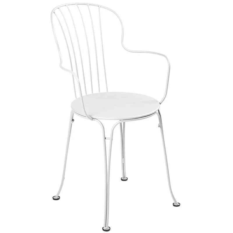 Fermob Opéra+ Armchair, Cotton White 3 Fermob Opéra+ Armchair, Cotton White