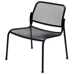 Skagerak Mira Lounge Chair, Anthracite Black