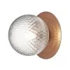 Nuura Liila 1 Outdoor Wall/ceiling Lamp, Dark Bronze - Optic Clear -Fredericia Sales 387Nuura AK