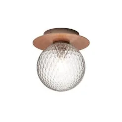 Nuura Liila 1 Outdoor Wall/ceiling Lamp, Dark Bronze - Optic Clear -Fredericia Sales 388Nuura AK