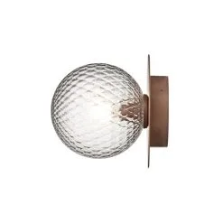 Nuura Liila 1 Outdoor Wall/ceiling Lamp, Dark Bronze - Optic Clear -Fredericia Sales 389Nuura AK