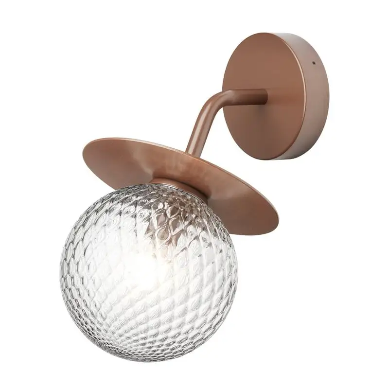 Nuura Liila Outdoor Wall Lamp, Dark Bronze - Optic Clear 3 Nuura Liila Outdoor Wall Lamp, Dark Bronze - Optic Clear