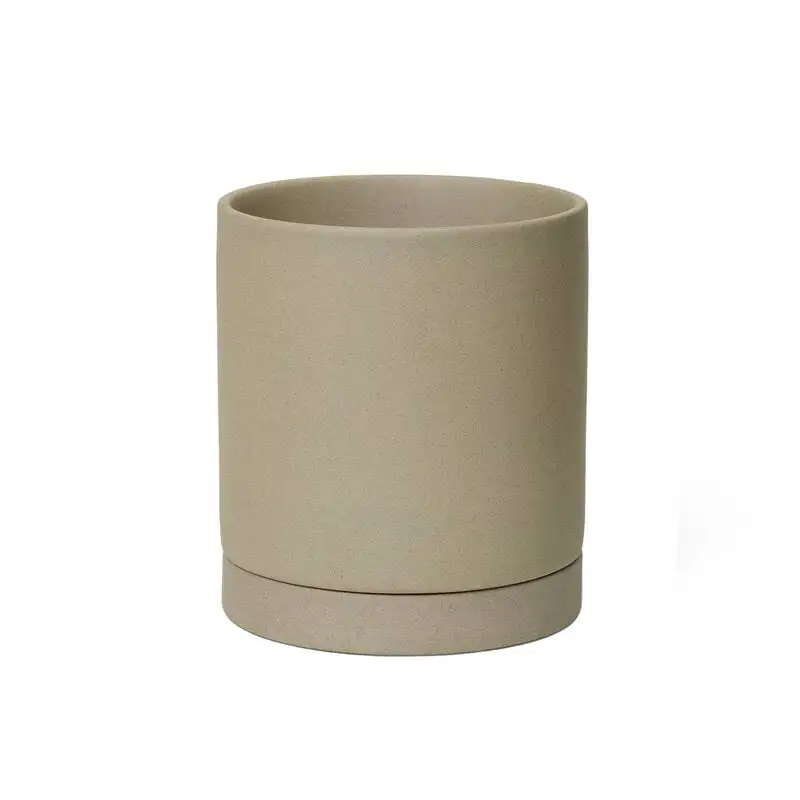 Ferm LIVING Sekki Pot, M, Sand 3 Ferm LIVING Sekki Pot, M, Sand