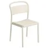 Muuto Linear Steel Side Chair, Off White