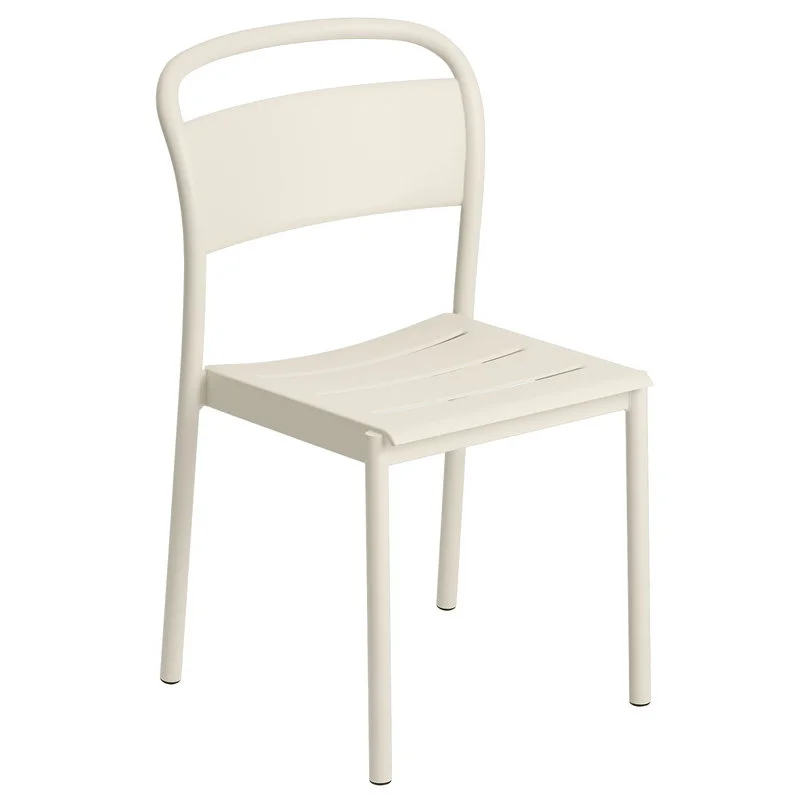 Muuto Linear Steel Side Chair, Off White 3 Muuto Linear Steel Side Chair, Off White