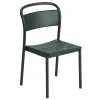 Muuto Linear Steel Side Chair, Dark Green -Fredericia Sales 402Muuto AK