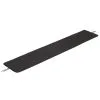 Muuto Linear Steel Bench Seat Pad, 170 Cm, Patch - Black 2 Muuto Linear Steel Bench Seat Pad, 170 Cm, Patch - Black -Fredericia Sales 419Muuto AK