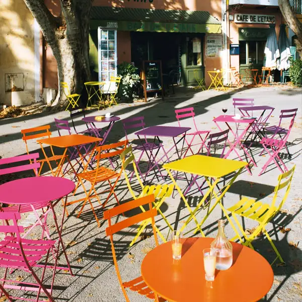 Fermob Bistro Metal Chair, Cotton White 6 Fermob Bistro Metal Chair, Cotton White - Image 4