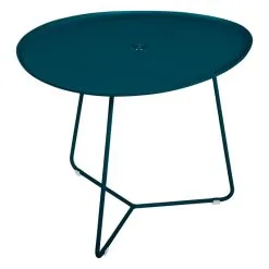 Fermob Cocotte Low Table, Acapulco Blue