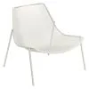 Emu Round Lounge Chair, Matt White 1 Emu Round Lounge Chair, Matt White -Fredericia Sales 49EMU 20 TH