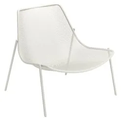 Emu Round Lounge Chair, Matt White