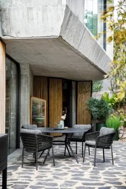 Cane-line Ocean Chair Cushion Set, Dark Grey -Fredericia Sales 50202AL 5417RODG 5417YN115 P144COB