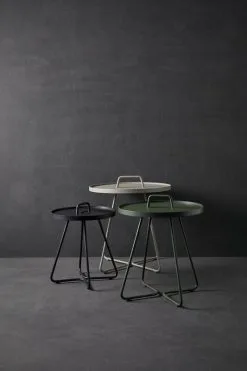 Cane-line On-the-move Table, Small, Dark Green -Fredericia Sales 5062AS 5065ADG 5066AI