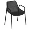 Emu Round Armchair, Black -Fredericia Sales 50EMU 20 TH