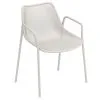 Emu Round Armchair, Matt White 2 Emu Round Armchair, Matt White -Fredericia Sales 51EMU 20 TH