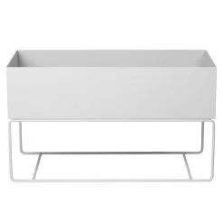 Ferm LIVING Plant Box, Large, Light Grey